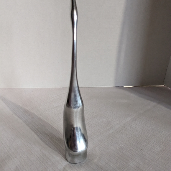 VTG Hoselton Canada 4 Aluminum Animals  Figurines Signed Swan Seal Goose Beaver - Picture 4 of 12